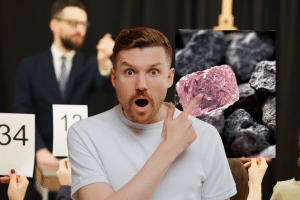 Ces enchères à New York vont vous choquer : voici le diamant rose sud-africain exceptionnel