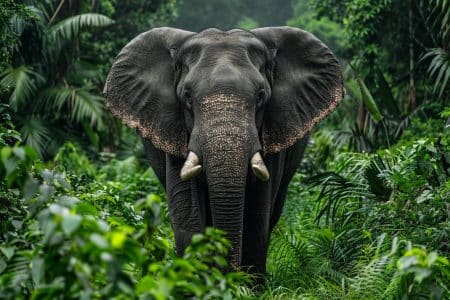 La Situation Critique de l’Éléphant de Bornéo : Découvrez l’Impact Dévastateur de la Deforestation