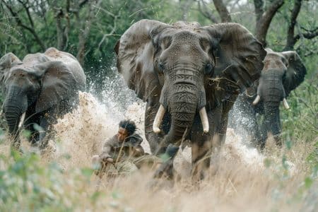 Un touriste en afrique du sud piétiné à mort par des éléphants : la tragédie qui a choqué