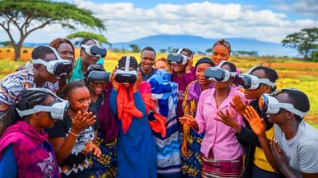 Le métaverse arrive dans un village africain : cette organisation révolutionne la vie des communautés rurales du Kenya Ce casque VR au Kenya promet un futur où même les villages les plus isolés touchent les étoiles du métavers