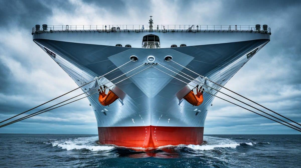Ce mastodonte des mers, long de 275 mètres, peut porter l'équivalent de 846 baleines bleues et révolutionne le transport maritime