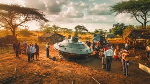 Ce mystérieux "colosse céleste" de 500 kg s'écrase au Kenya : un puzzle de 2,5 mètres qui intrigue les experts spatiaux