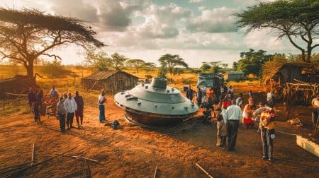 Ce mystérieux "colosse céleste" de 500 kg s'écrase au Kenya : un puzzle de 2,5 mètres qui intrigue les experts spatiaux
