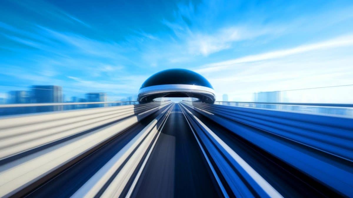 Ce train futuriste chinois défiant la vitesse des avions promet de bouleverser le transport mondial : l’ère de l’Hyperloop est lancée Ce train futuriste chinois défiant la vitesse des avions promet de bouleverser le transport mondial : l'ère de l'Hyperloop est lancée