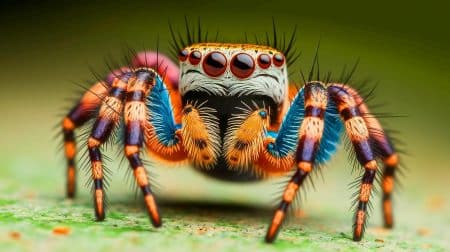 Découverte stupéfiante : ces araignées sauteuses détiennent un secret qui pourrait bouleverser la science