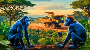 « L'apocalypse verte en marche » : ces mines dévastatrices menacent un tiers des grands singes africains