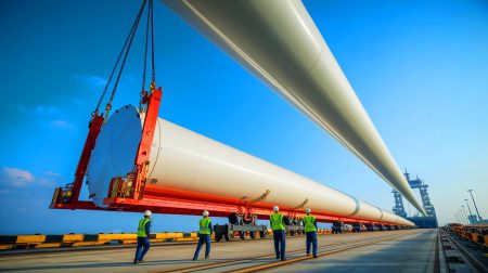 « Un monstre des mers prêt à dominer » : cette pale d’éolienne offshore géante fabriquée en Chine pulvérise tous les records mondiaux