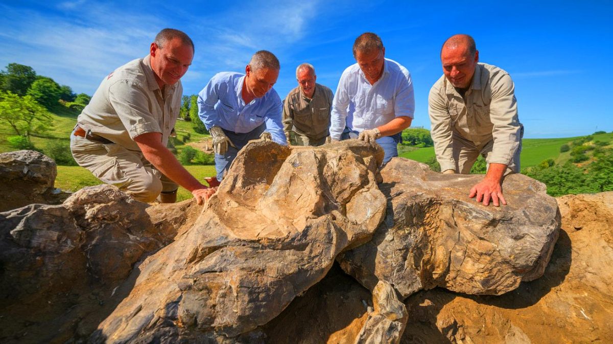 Une découverte stupéfiante : un dinosaure colossal exhumé après 50 ans d’attente dévoile ses secrets Une découverte stupéfiante : un dinosaure colossal exhumé après 50 ans d'attente dévoile ses secrets