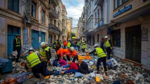 Tremblement de terre cataclysmique : Istanbul secouée par un séisme de magnitude 6,2, la panique entraîne 151 blessés effrayés