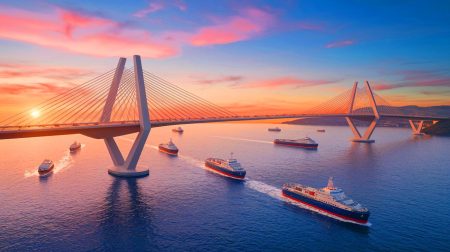 « Ce pont titanesque va relier l’Afrique à l’Europe » : la Méditerranée transformée à jamais par un chantier d’ingénierie hors norme et aux enjeux géopolitiques colossaux Un pont titanesque reliera l'Afrique à l'Europe : la Méditerranée bouleversée par ce projet d'ingénierie pharaonique et inédit