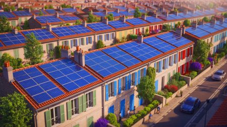 Illustration de la refonte des heures creuses de consommation énergétique en France (création par IA, non réaliste). Crédit : Ideogram