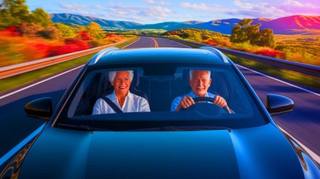 « Trop vieux pour conduire » Cette étude choc révèle l’âge exact où il faut définitivement ranger les clés de voiture selon les experts Illustration de l'âge idéal pour cesser de conduire et ses implications sur l'autonomie des seniors (création par IA, illustration non réaliste). Crédit : Ideogram.