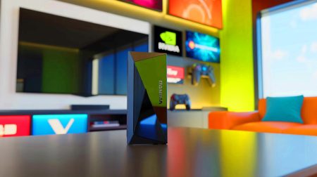 Illustration de la mise à jour majeure de la Nvidia Shield qui enrichit l'expérience utilisateur (création par IA, non réaliste). Crédit : Ideogram