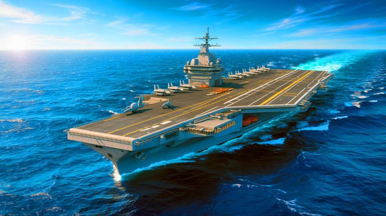 Ce titan français déchaîne la tempête : un colosse de 80 000 tonnes et 300 mètres qui bouleverse l&rsquo;équilibre des porte-avions européens avec une puissance inégalée