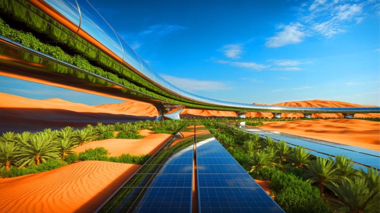 « Une ville futuriste surgit du désert » : les images de “The Line” montrent l’avancée spectaculaire du projet saoudien