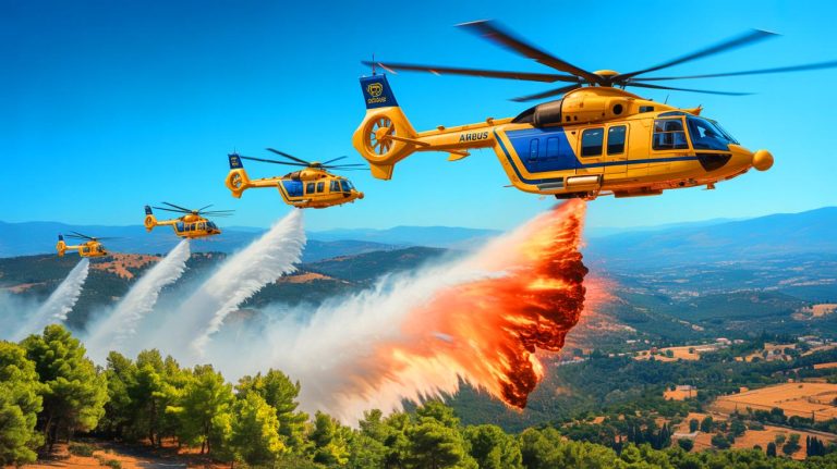 Ce mastodonte des airs conçu pour les urgences : la Grèce s’équipe chez Airbus d’hélicoptères H215 surpuissants pour lutter contre les incendies