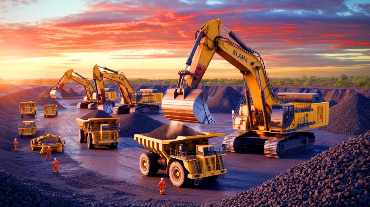 « Le filon oublié renaît » : un gisement africain longtemps délaissé relancé dans une course aux ressources stratégiques Illustration de la mine de Balama au Mozambique, un site stratégique pour le marché mondial du graphite. Image réalisée par IA.