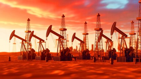 Illustration de la découverte d'un immense gisement pétrolier en Somalie. Image réalisée par IA.