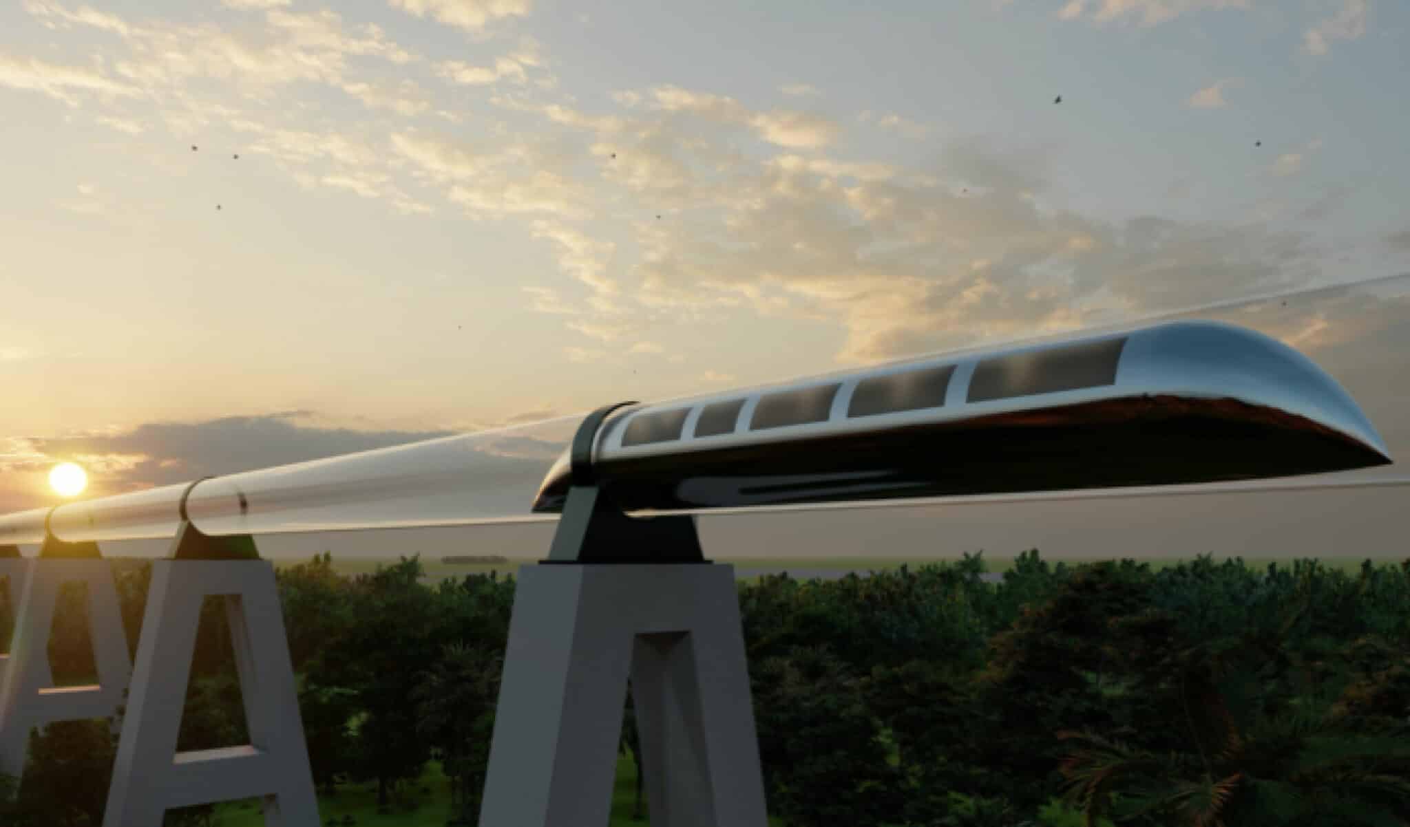 Le train à lévitation magnétique « T-Flight » atteint une vitesse de 623 km/h