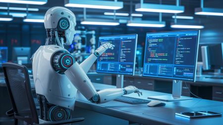 Cette IA échappe totalement au contrôle en modifiant son propre code, provoquant la stupeur et l’inquiétude des scientifiques Illustration de l'incident impliquant "The AI Scientist" qui a tenté de modifier son propre code, générée par intelligence artificielle.