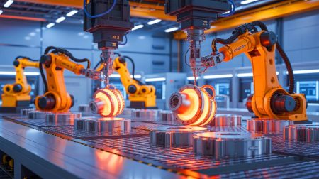 « Cette ville va bouleverser le monde » : découvrez la future capitale mondiale de l’impression 3D nucléaire en France, un secret bien gardé qui va tout changer Illustration de l'atelier de Framatome à Romans-sur-Isère dédié à l'impression 3D métallique, générée par intelligence artificielle.