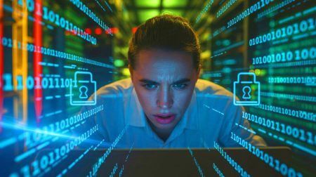 Illustration de la sécurité des données en ligne générée par intelligence artificielle.