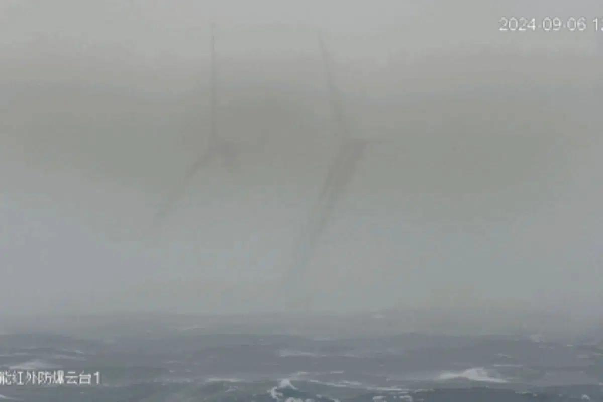 La société chinoise Mingyang Smart Energy a récemment prouvé la solidité de son éolienne flottante, OceanX, qui a supporté des vents de 223,6 km/h pendant le super typhon Yagi.
