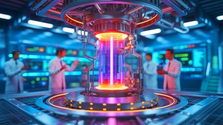 « Incroyable sauvetage : ils ont ressuscité l’impossible » au bord de la faillite, l’entreprise canadienne révolutionne la fusion nucléaire Illustration de la relance de General Fusion avec le réacteur LM26 pour la fusion nucléaire.