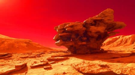 La NASA annonce la découverte d’un « corail martien » et choque la communauté scientifique mondiale avec une découverte de plusieurs milliards d’années Illustration de la découverte d'un rocher martien par Curiosity, semblable à du corail.