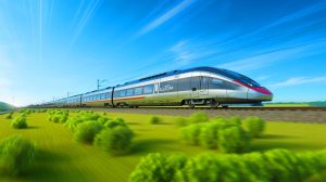 Illustration de l'accord entre Alstom et PKP Intercity pour la fourniture de trains en Pologne.