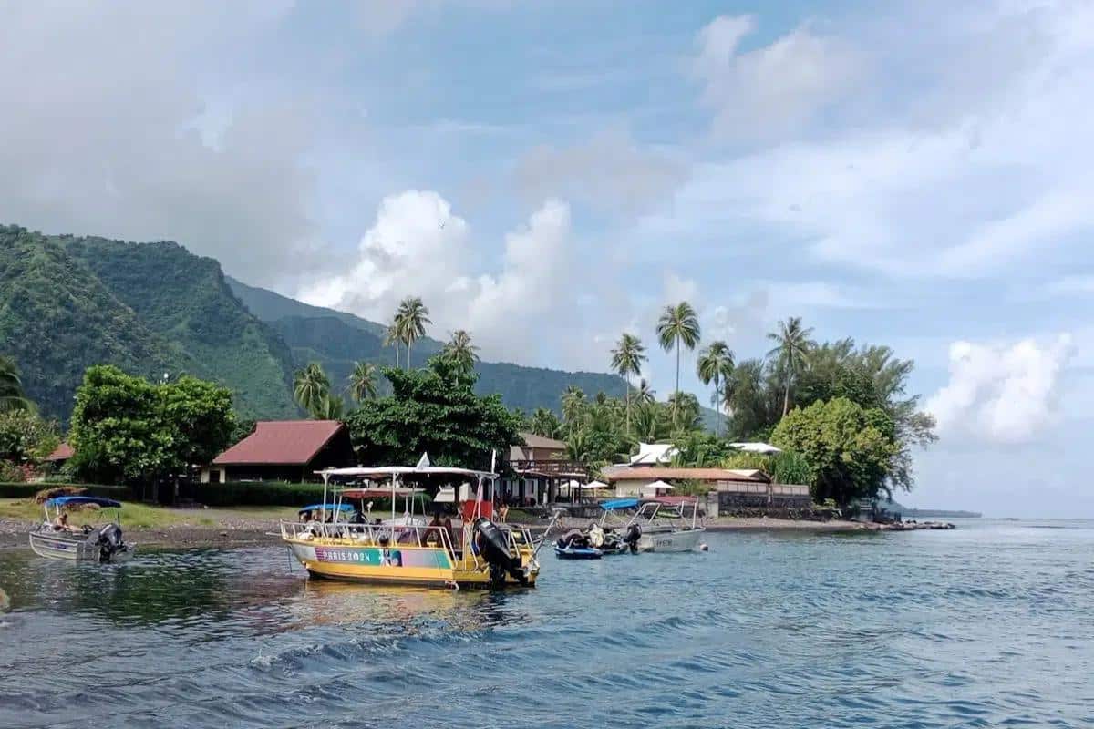 En 2017, le village de Teahupo'o comptait 1419 résidents.
