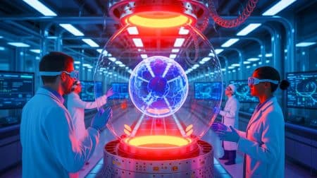 Des chercheurs coréens révolutionnent la fusion nucléaire : l’effet papillon du plasma va tout bouleverser Illustration de l'interaction multiscalaire dans le plasma démontrée par des chercheurs coréens.