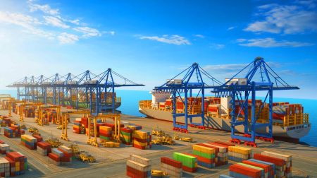 « Porte d’entrée française » : ce géant maritime investit un port stratégique pour conquérir le Moyen-Orient Illustration de la transformation du port de Lattaquié en un hub stratégique par CMA CGM.