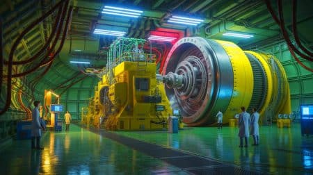 Cette salle chinoise détruit les lois de la physique et bouleverse tout ce que vous pensiez savoir sur la gravité Illustration de la centrifugeuse CHIEF1300 simulant des conditions de gravité extrême pour la recherche scientifique.